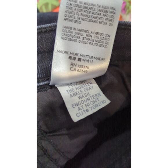 MOTHER The Hustler Ankle Fray Encounters At Night Jeans - Picture 5 of 10